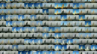 365 days of Beijing pollution in one megamosaic